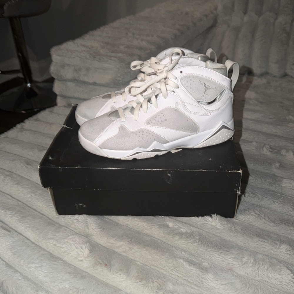 Jordan Kids White High-Top Sneakers